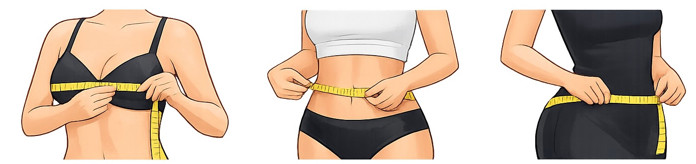 Illustration des points de mesure