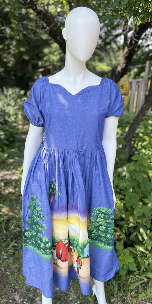 robe Karabela avec peinture à main