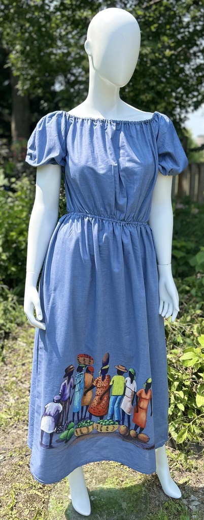 robe Karabela avec peinture à main