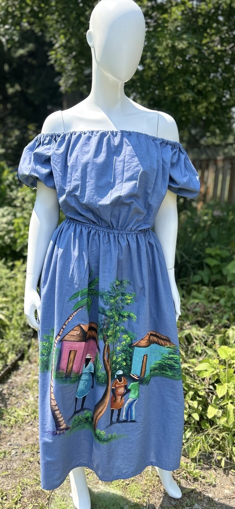 robe Karabela avec peinture à main