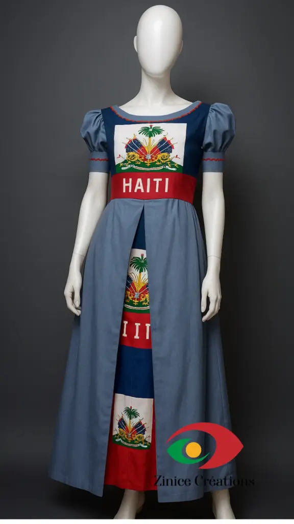 Traditional Haitian Karabela/ Haitian Karabela Dress