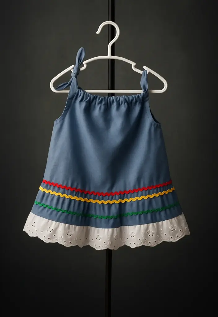 Karabela dress for babies (3-6 months)