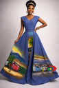 Robe karabela sur mesure