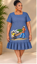 ANACAONA — Robe en Karabela haïtien